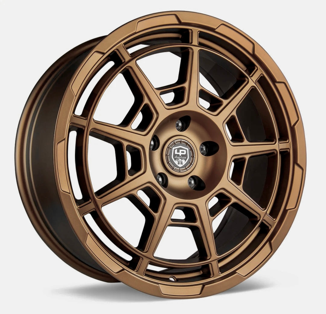 Roues LP Aventure - LP9 - 19x8 ET35 5x114.3 - BRONZE (alésage central 56.1mm)
