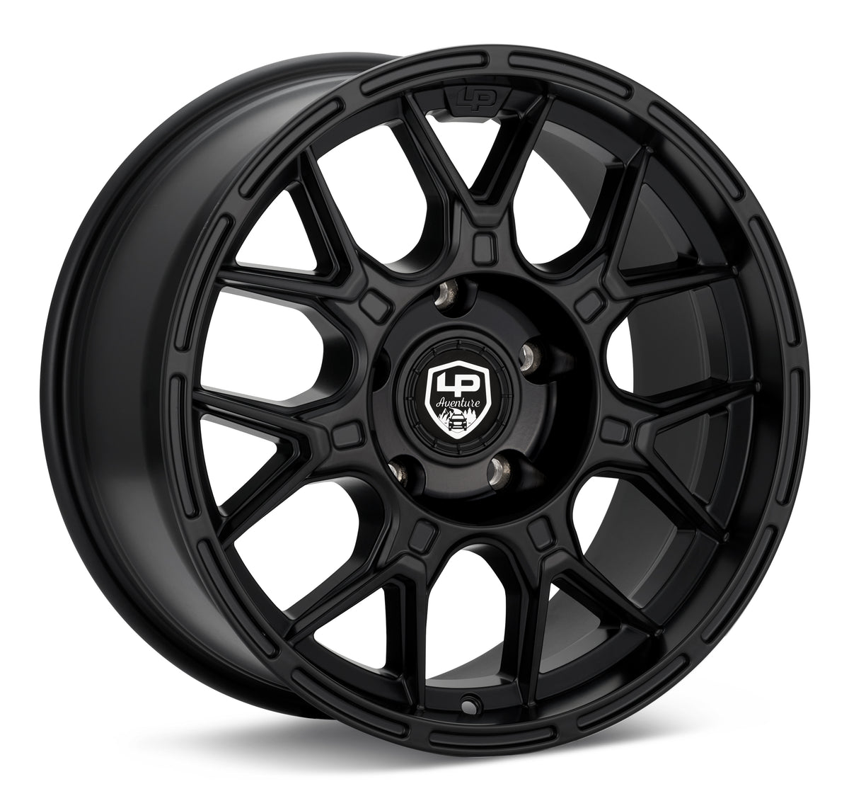LP Aventure Roues - LP8- 17x7.5 ET35 5x114.3 - Noir Mat