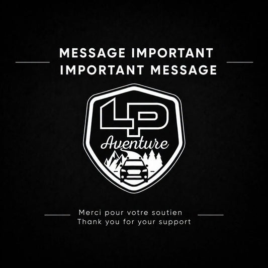 Important message - A fire completely destroyed the facilities where LP Aventure operated