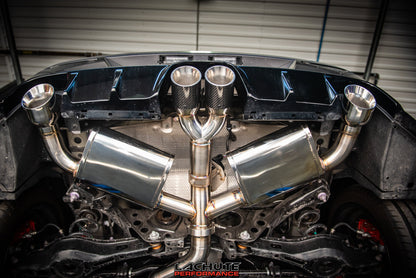 LACHUTE PERFORMANCE CATBACK - Corolla GR 2023+ With Carbon tip