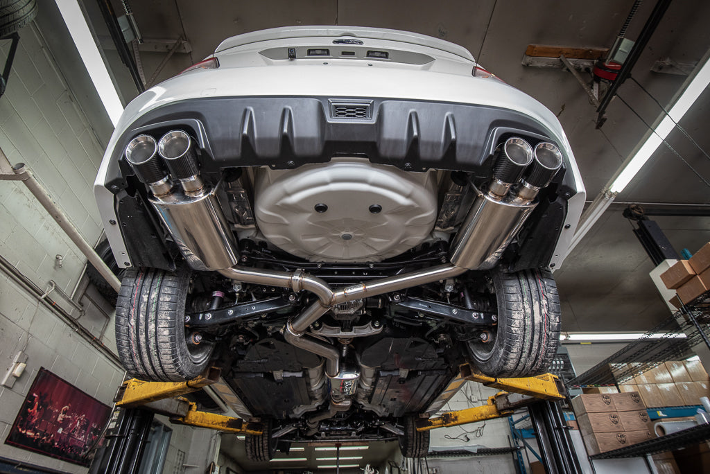 Lachute Performance Catback - 2011-2021 WRX & STI - embouts en fibre de carbone