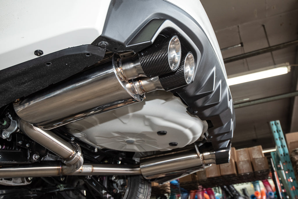 Lachute Performance Catback - 2011-2021 WRX & STI - embouts en fibre de carbone