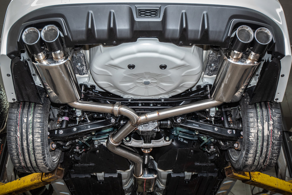 Lachute Performance Catback - 2011-2021 WRX & STI - embouts en fibre de carbone