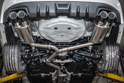 Lachute Performance Catback - 2011-2021 WRX & STI - embouts en fibre de carbone