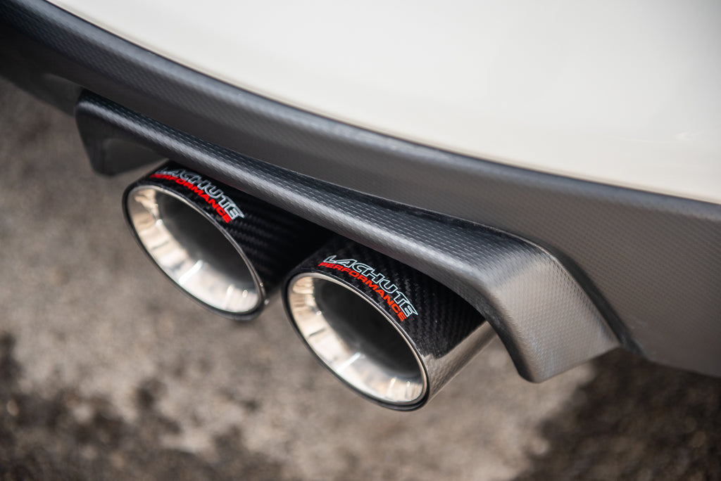 Lachute Performance Catback - 2011-2021 WRX & STI - embouts en fibre de carbone