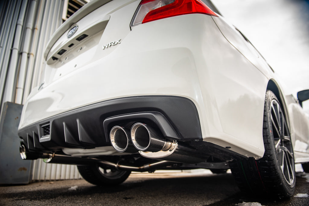 Lachute Performance Catback - 2011-2021 WRX & STI - embouts en fibre de carbone