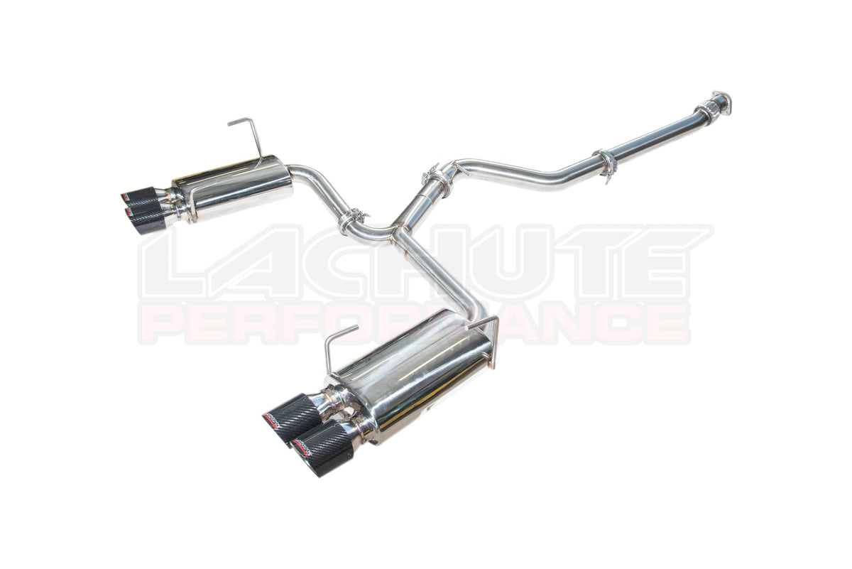 Lachute Performance Catback - 2011-2021 WRX & STI - embouts en fibre de carbone