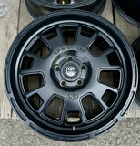 Last set of 4 - LP Aventure wheels - LP7- 18x8 ET38 5x114.3 - Matte Black