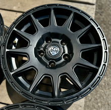 Set of 4 LP Aventure wheels - LP1 - 15x7 ET15 5x114.3 - Matte Black