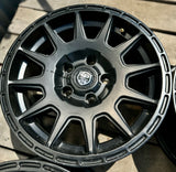 Roues LP Aventure - LP1 - 15x7 ET15 5x114.3 - Noir Mat