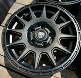 Roues LP Aventure - LP1 - 15x7 ET15 5x114.3 - Noir Mat