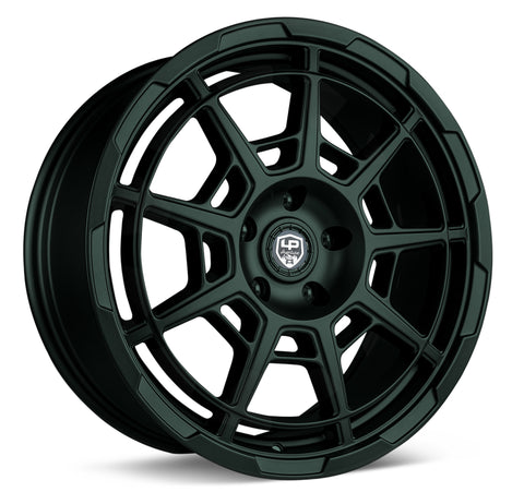 LP Aventure Wheels - LP9 - 19x8 ET35 5x114.3 - Matte Black