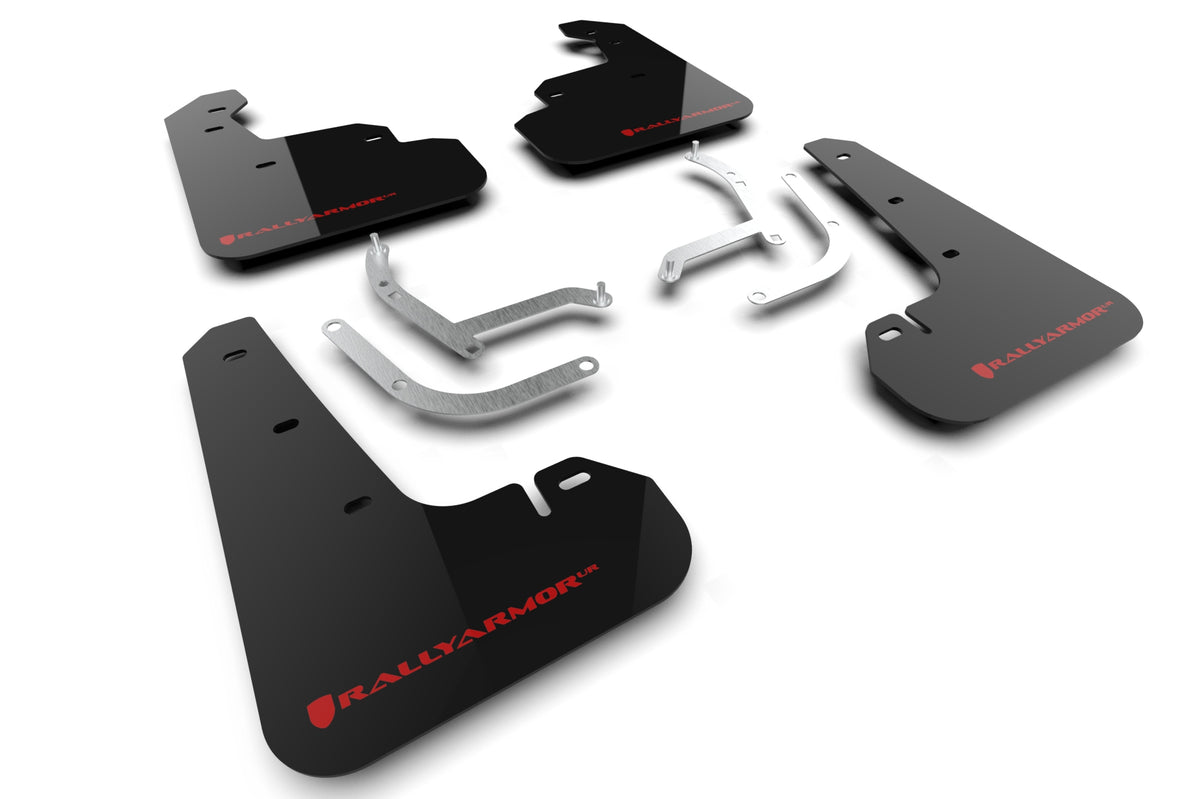 2024-25 Subaru Impreza Pare-boue Noir Logo Rouge