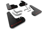 2024-25 Subaru Impreza Black Mud Flap Red Logo