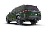 2022+ Subaru Outback Wilderness Garde-boue Noir - Logo Orange Sauvage