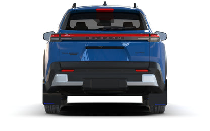 2026 Subaru Trailseeker & E-Outback Black Mud Flap Metallic Black Logo