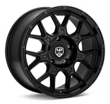 Last set of 4 LP Aventure Wheels - LP8- 17x7.5 ET15 5x114.3 - Matte Black