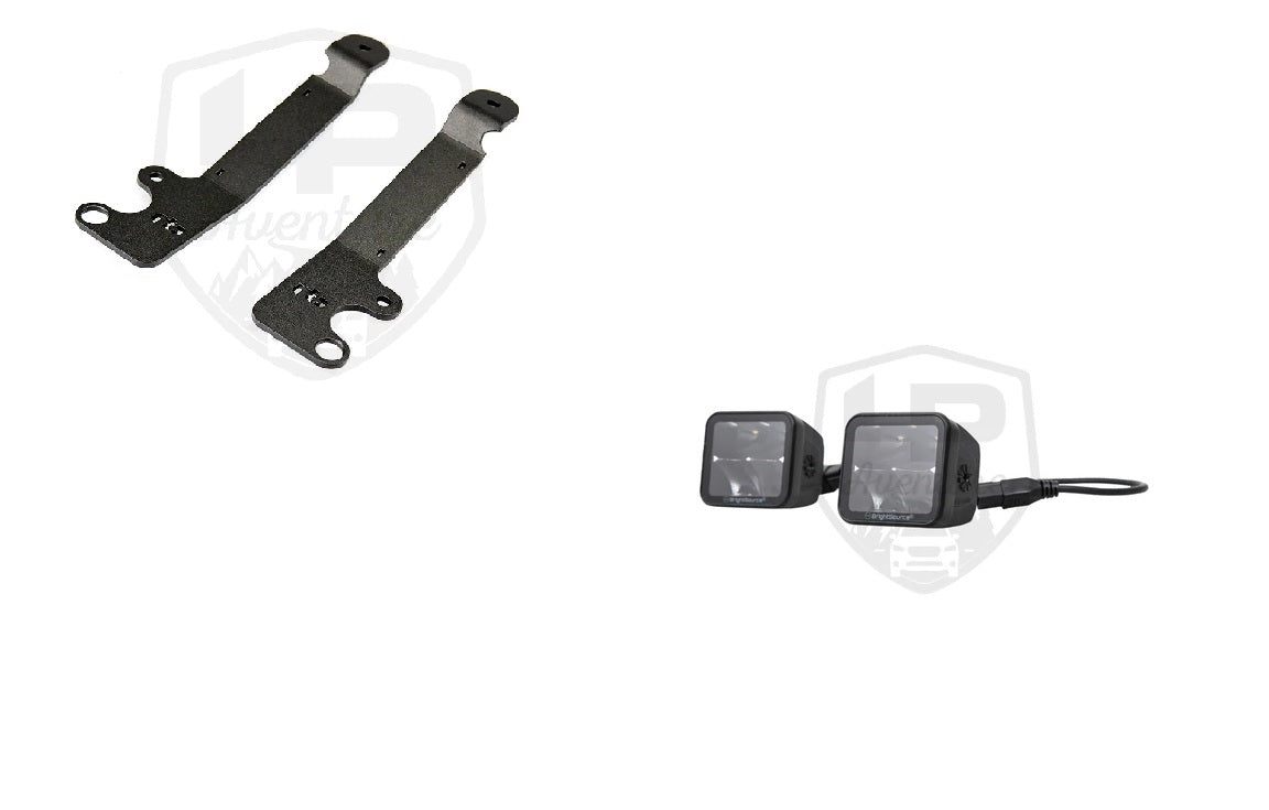 -LP Aventure - Supports de lumière de capot (Paire) - Subaru Crosstrek 2018-2023 / Impreza 2017-23 / WRX 2022+