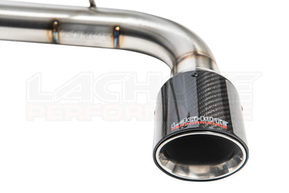 Lachute Performance muffler delete - 2018-2026 Subaru Crosstrek/ Crosstrek Wilderness 2024+ - Carbon fiber tip