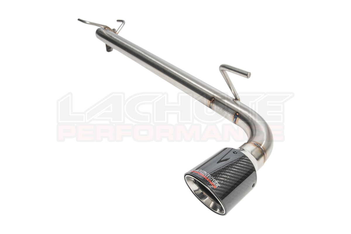 Suppression du silencieux Lachute Performance - Subaru Impreza Hatch 2017-2023 - embout en fibre de carbone