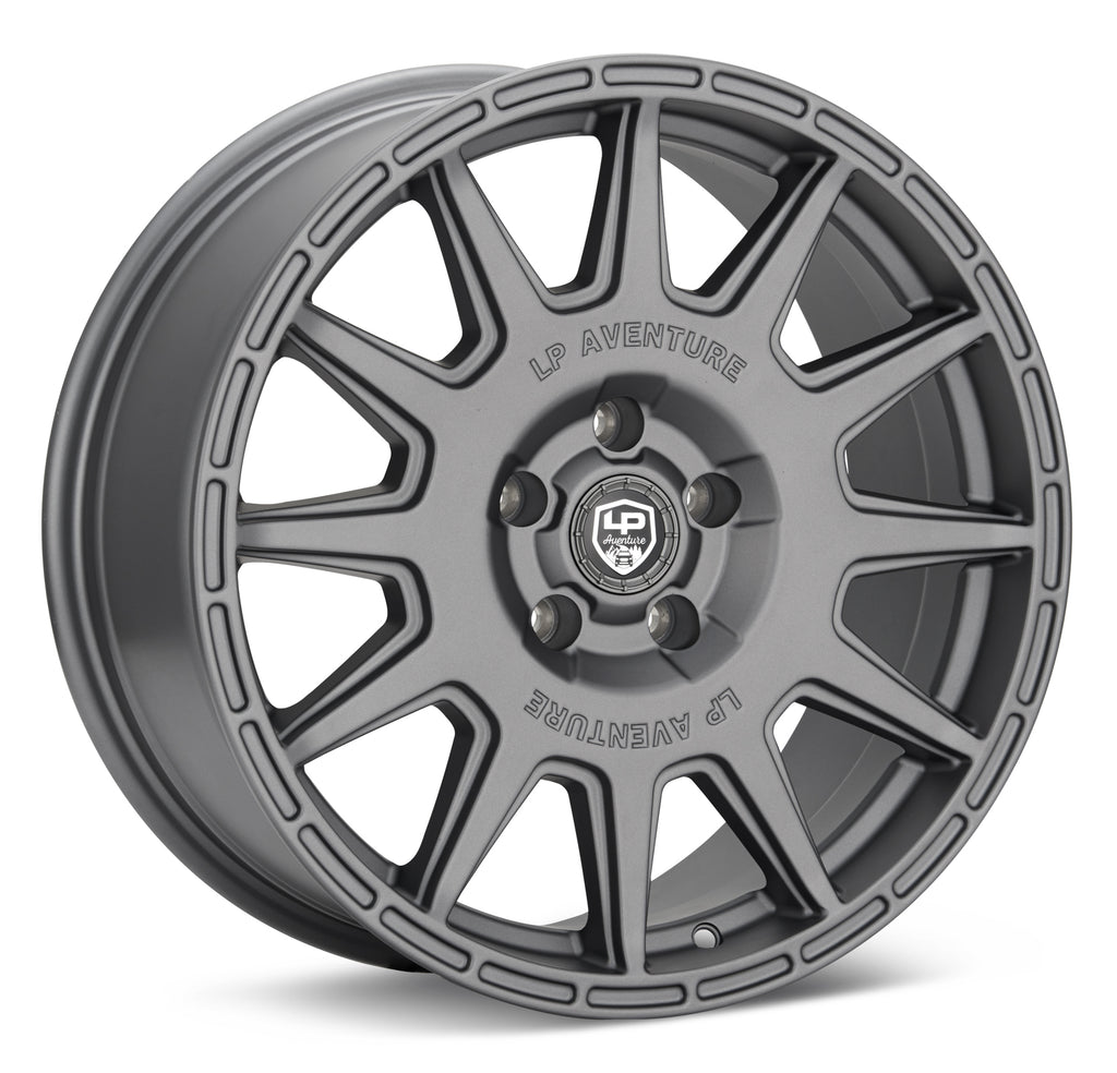 LP Aventure wheels - LP1 - 18x8 ET38 5x100 - Matte Grey – LP Aventure ...