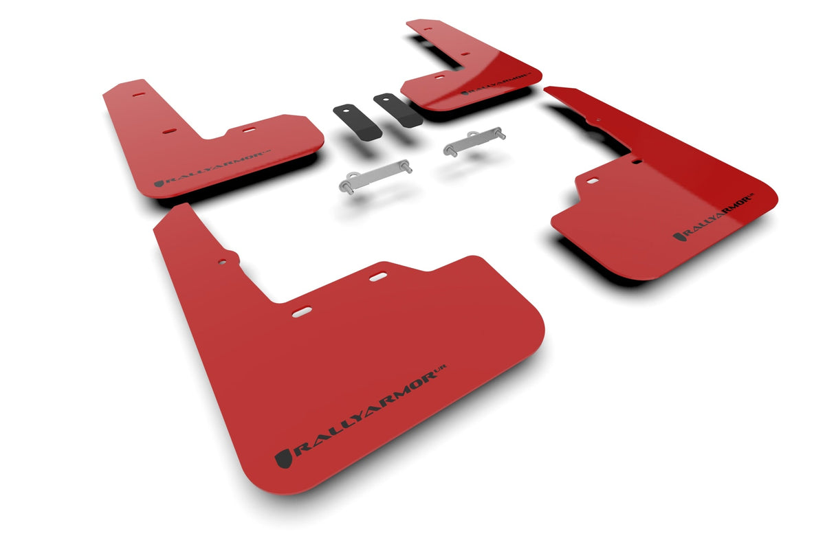 2022+ Subaru WRX Red UR Mud Flap Black Logo