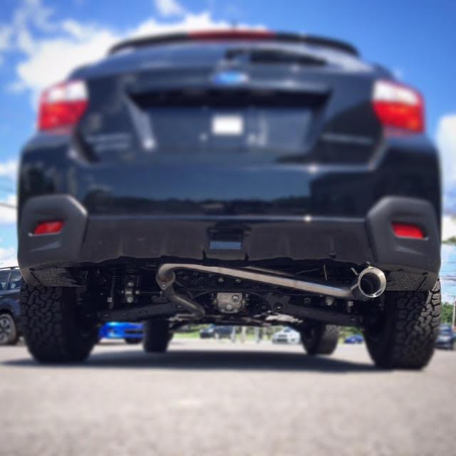 Suppression de silencieux Lachute Performance - Subaru XV Crosstrek 2013-2017 / Subaru Impreza Hatch 2012-2016.